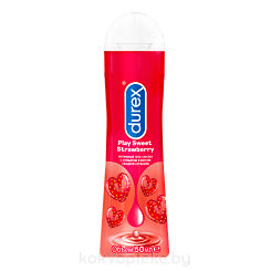 DUREX Play Sweet Strawberry Интимный гель-смазка с ароматом и вкусом сладкой клубники 50 мл