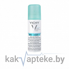 Vichy Дезодорант-антиперспирант 48Ч спрей-аэрозоль против белых и желтых  пятен 125 мл