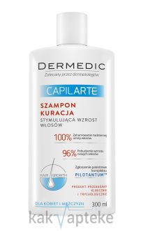 Dermedic CAPILARTE Шампунь-терапия, стимулирующий рост волос 300мл