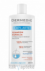Dermedic CAPILARTE Шампунь-терапия, стимулирующий рост волос 300мл