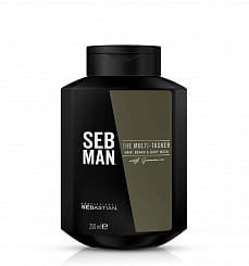 Sebastian SEBMAN Шампунь для ухода за волосами, бородой и телом / The Multi-Tasker Hair, Beard & Body Wash, 250 мл
