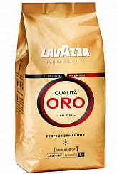 Кофе LAVAZZA Квалита Оро натуральный жареныйв в зернах, 1000 г