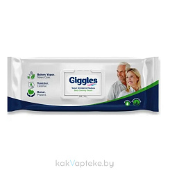 Giggles Влажные салфетки для тела/Body cleaning Towers (21*24 см), 50 шт