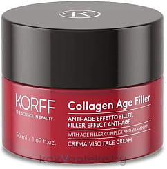 KORFF Антивозрастной крем для лица с эффектом филлера Collagen Age Filler, 50мл