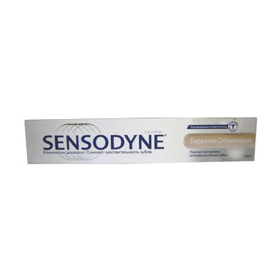 Sensodyne Зубная паста "Бережное отбеливание" с фтором 50 мл