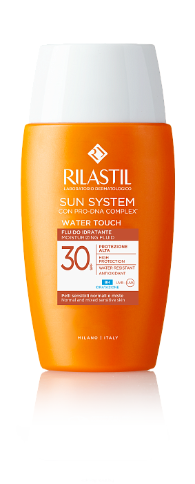 Rilastil Sun System Water Touch Солнцезащитный увлажняющий флюид SPF 30 50 мл