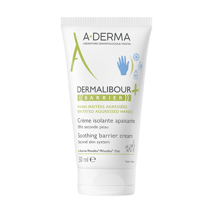 A-DERMA DERMALIBOUR+ BARRIER Защитный крем-барьер 50 мл