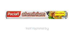Paclan Фольга алюминиевая бытового назначения 20м х 29см в рулоне
