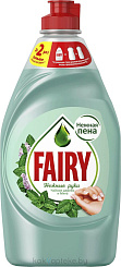 FAIRY Средство для мытья посуды Нежные руки Чайное дерево и Мята, 450 мл
