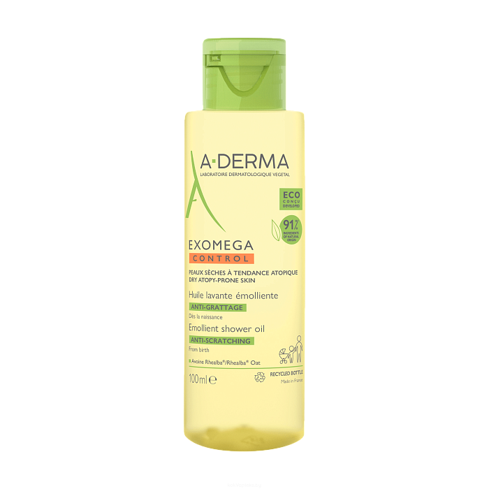 A-DERMA EXOMEGA CONTROL Смягчающее масло для душа 100 мл