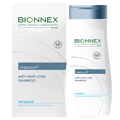 Bionnex Organica Шампунь против выпадения волос против перхоти, 300мл
