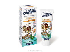 Pasta del Capitano Зубная паста  детская JUNIOR 6+ Soft mint, 75 мл