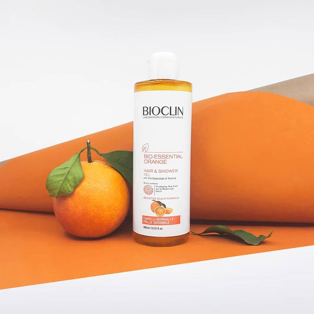 BIOCLIN BIO-ESSENTIAL ORANGE Гель для мытья волос и тела (апельсин), 400 мл