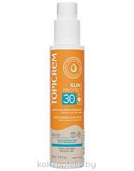 TOPICREM SUN PROTECT Солнцезащитный увлажняющий спрей SPF30 (для детей с 3-х лет и взрослых) 150 мл