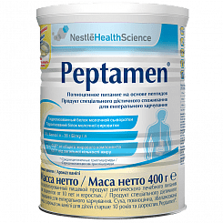 Peptamen Спец пищевой продукт диетического лечебного питания для пациент от 10 лет и взрослых, 400 г