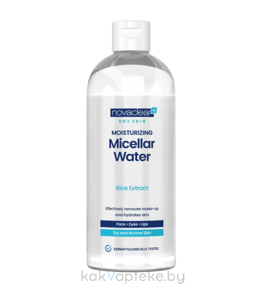 Novaclear Dry Skin увлажняющая мицеллярная вода 400 мл