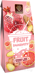 Libertad Жевательные конфеты в белом шоколаде Fruit Immunity, 75г