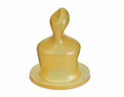 Сanpol babies Соска молочная латексная (ортодонтическая 2шт. (сред.поток блистр) 23/102