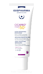 ISISPHARMA CICAPRO CREAM SPF50+ крем защитный восстанавливающий SPF 50+, 40 мл