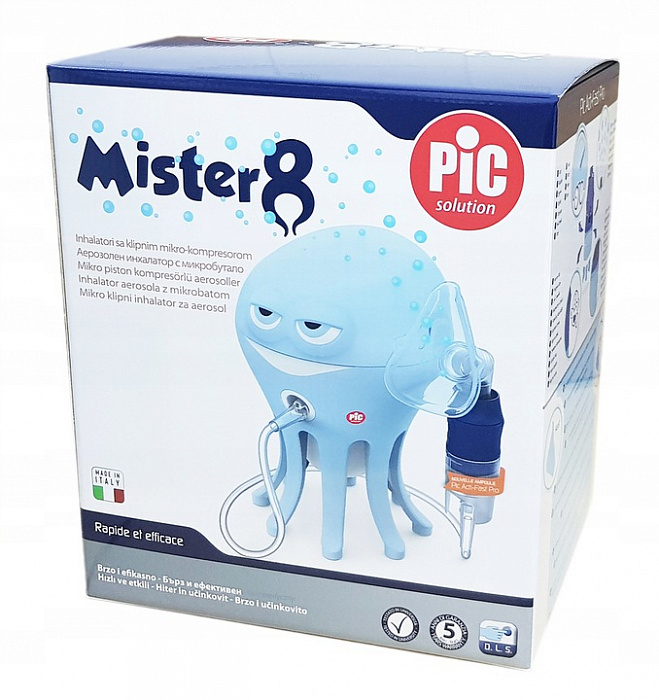 PIC solution Ингалятор аэрозольный микропоршневый Mister 8