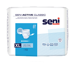SENI ACTIVE CLASSIC extra large Трусы впитывающие для взрослых 10 шт