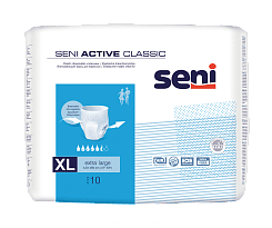 SENI ACTIVE CLASSIC extra large Трусы впитывающие для взрослых 10 шт