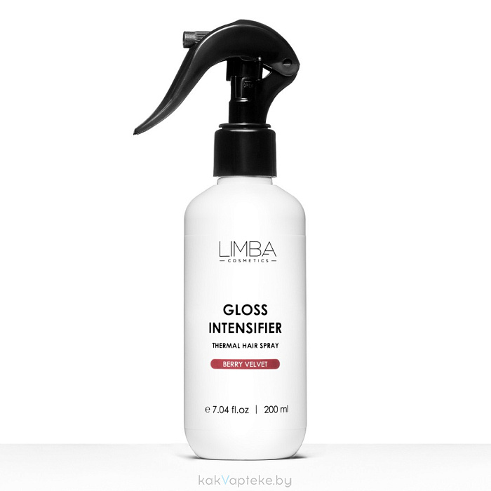 Limba Cosmetics Спрей-термозащита для блеска волос Gloss Intensifier Thermal Hair Spray, 200 мл