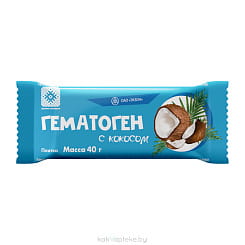 Гематоген с кокосом 40 гр.