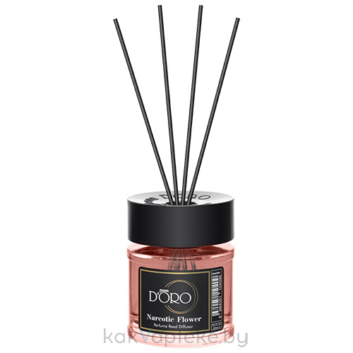 Gamma D'ORO Аромадиффузор для дома Narcotic Flower 100 мл 
(парфюмированный, по мотивам FLEUR NARCOTIQUE от EX NIHILO)