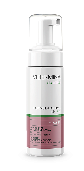 Vidermina clx Мусс для интимной гигиены, 165 мл