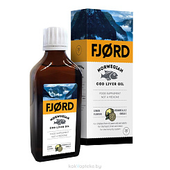 Фьорд FJORD норвежский рыбий жир со вкусом лимона  200мл