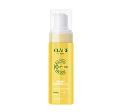CLAIRE COSMETICS C-VIT PRO Очищающая пенка-мусс для умывания, 165 мл