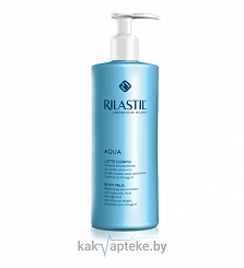 Rilastil AQUA Увлажняющее и смягчающее молочко для тела для всех типов кожи, 400 мл