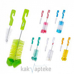 ПОМА Ершики для мытья детских бутылочек и молочных сосок, арт. 417, 2 шт