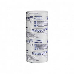 Бинты медицинские фиксирующие нестерильные: подкладки под гипсовые повязки Matosoft Synthetic, размер: 6 см х 3 м (1шт)