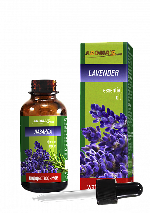 AROMA’Saules Масло эфирное водорастворимое "Лаванда",30 мл