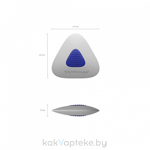 ErichKrause Ластик с пластиковым держателем SmartWay Mini Triangle