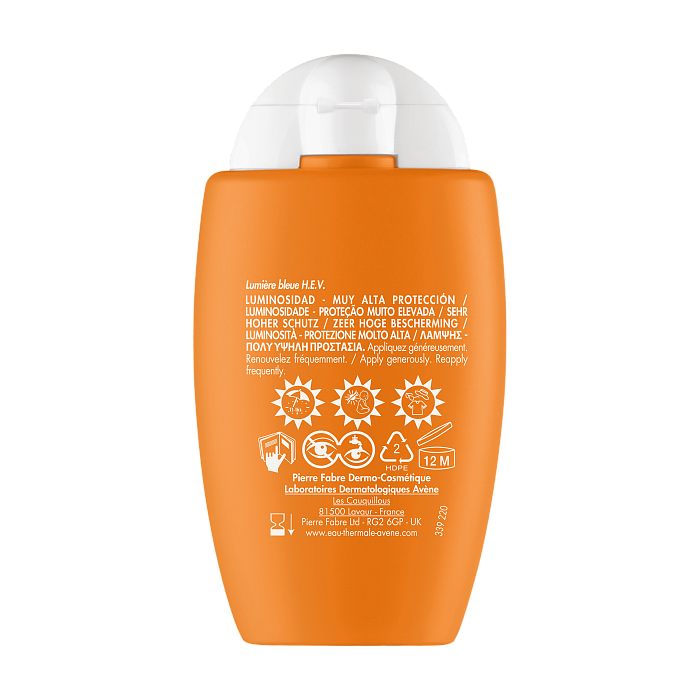 AVENE Ультралегкий солнцезащитный флюид ПРИДАЮЩИЙ СИЯНИЕ SPF50+ 50 мл