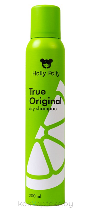 Holly Polly Сухой шампунь для волос True Original/ Dry Shampoo True Original, 200 мл