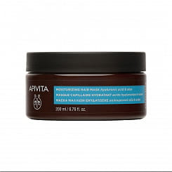APIVITA Маска для волос увлажняющая с гиалуроновой кислотой и алоэ / Moisturizing Hair Mask Hyaluronic Acid & Aloe, 200 мл