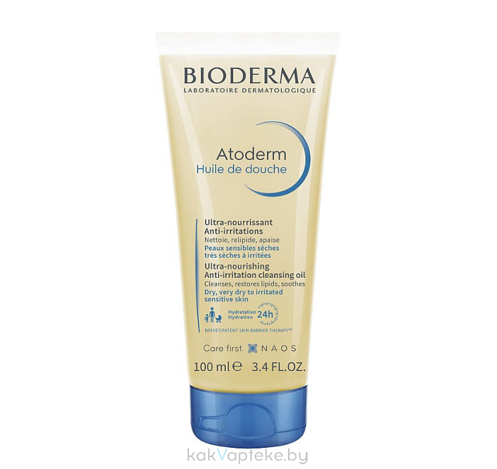 Bioderma Laboratoire Dermatologique Масло для душа Атодерм / Atoderm Huile de Douche, 100 мл