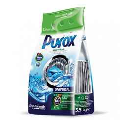 Purox Универсальный стиральный порошок UNIVERSAL, 5,5 кг