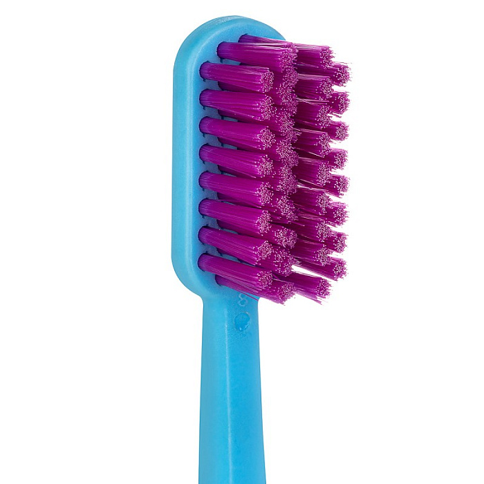 Revyline SM6000 Зубная щетка, голубая с фиолетовой щетиной (6940 ortho)