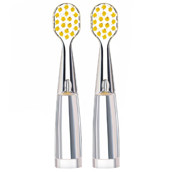 Revyline RL 025 Детская зубная щетка электрическая звуковая (желтая 7852, панда)