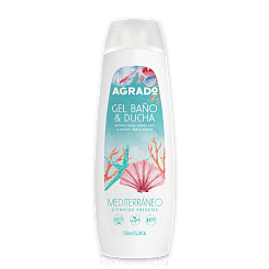 AGRADO Гель для ванны и душа Средиземноморский / Mediterranean Bath & Shower Gel, 750мл