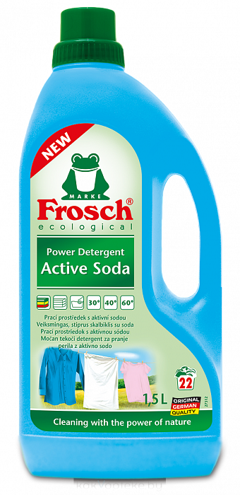 FROSCH Active Soda Жидкое средство для стирки 1500 мл