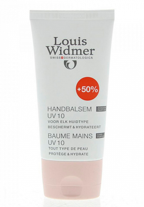 Louis Widmer Бальзам для рук UV10 (защитный), 75мл