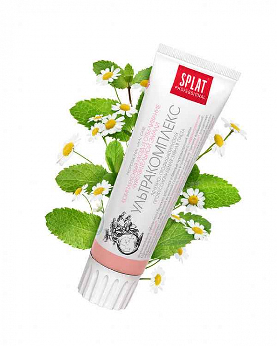 Зубная паста серии Professional SPLAT (СПЛАТ) Ultracomplex/Ультракомплекс 100 мл