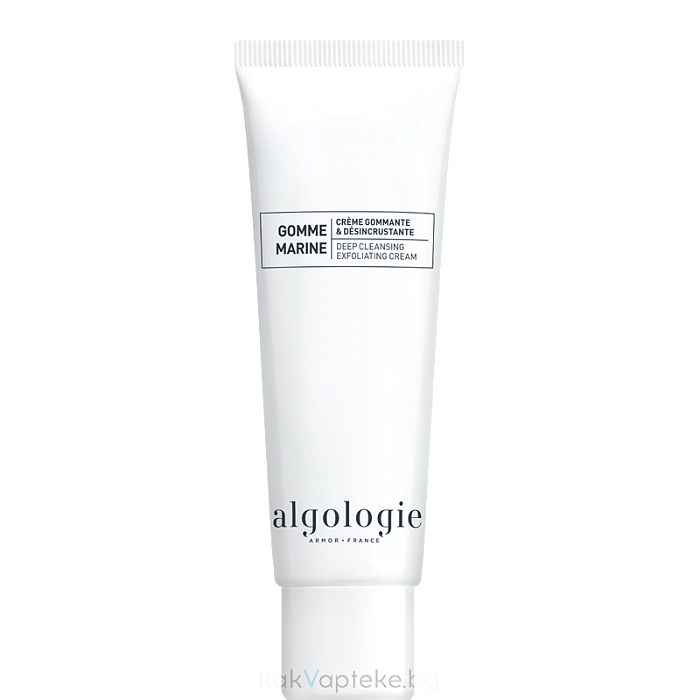 ALGOLOGIE GOMME MARINE Очищающий крем-скраб, 50 мл