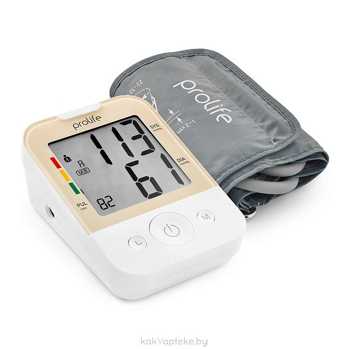 Измеритель артериального давления  автоматический Prolife PA2 Basic(без адаптера,с манжетой 22-32см)  (BPCBOA-3H)